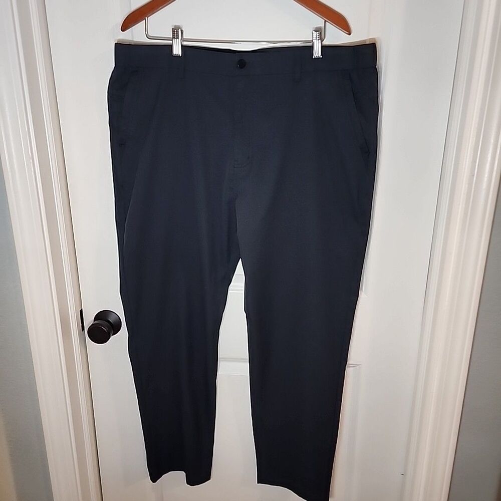 Jack Archer Jetsetter Tech Pants 38x30 Blue Stretch Performance Golf Tech Chino